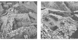 Edificios H y O excavados en la acrópolis de Fuente Álamo (Schubart et al. 1987: láms. 2b y 3b)